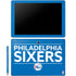 NBA Philadelphia 76ers Standard - Blue Galaxy Book 12in Skin